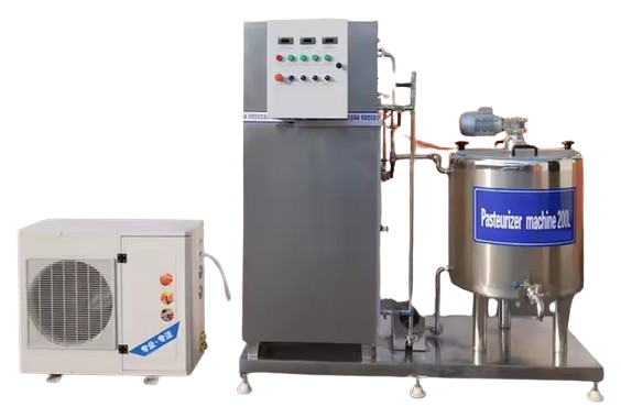 PASTELIA CX100–200 – Pasteurisateur inox à compression et refroidissement intégré (100 à 200L) – Image 2