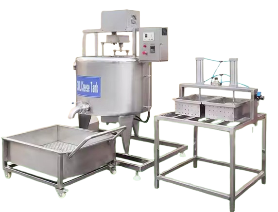 CURDALI CF1 – Cuve de caillage inox alimentaire (100 à 1000L)
