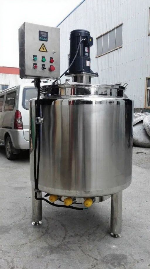 PASTELIA VG5L – Réservoir de pasteurisation inox à chauffage gaz / vapeur / électrique (500 à 20 000L)