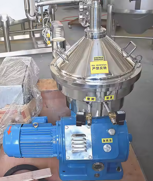 CRÉMILIA SC1000–8000 – Séparateur centrifuge de crème de lait inox (500 à 8000L/h) – Image 4
