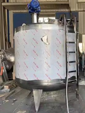 MELK HM5000 – Réservoir inox de refroidissement et homogénéisation de lait (5000L)